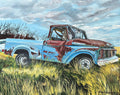 Old Pick Up Original Painting