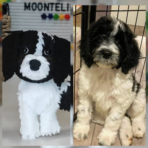 Photo-Inspired Personalized Felt Doll (Dog Or Cat)