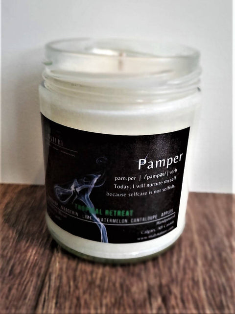 Scented Candles | Affirmation Quotes | Natural Coconut Soy Wax