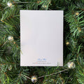 Reindeer Christmas greeting card