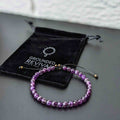 Aspire Tasbih Bracelet | Women's Bracelet with Amethyst Gemstone Beads | Free Shipping