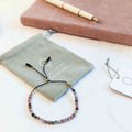 Radiance Mini Tasbih Bracelet | Women's Bracelet with Tourmaline Gemstone Beads | Free Shipping