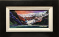 Lake Louise, 12x6 - Original Art with custom frame