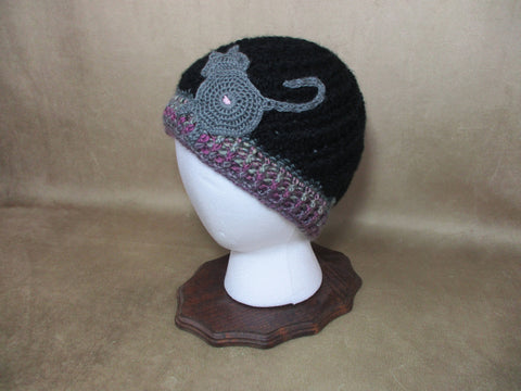 Crochet Cat Butt Hat