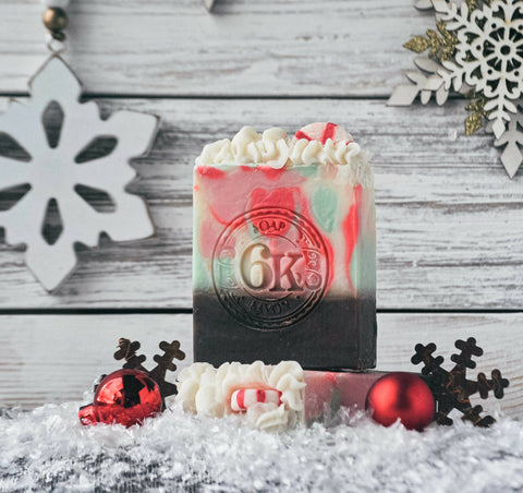 Peppermint Cocoa Artisan Soap