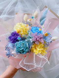 Preserved Flower and Sora Flower Bouquet