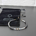 Revive Mini Tasbih Bracelet | Women's Bracelet with Moonstone and Lava Gemstone Beads | Free Shipping