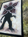Strange Thing Monster Fabric Painting