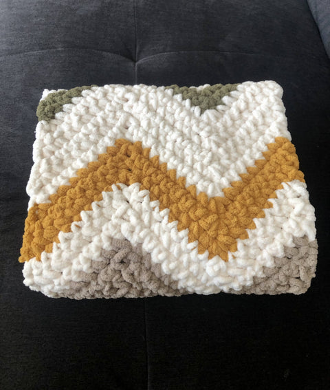 Boho baby blanket