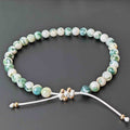 Introspect Tasbih Bracelet | Women's Bracelet with Tree Agate Gemstone Beads | Free Shipping