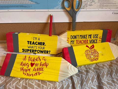 Teacher Pencil Holder