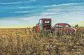 Abandoned Cars on Prairie