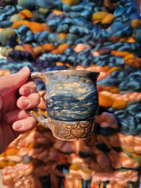 Starry Night - 5oz Tea Cup