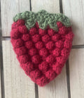 Mixed Berry Crochet Coasters