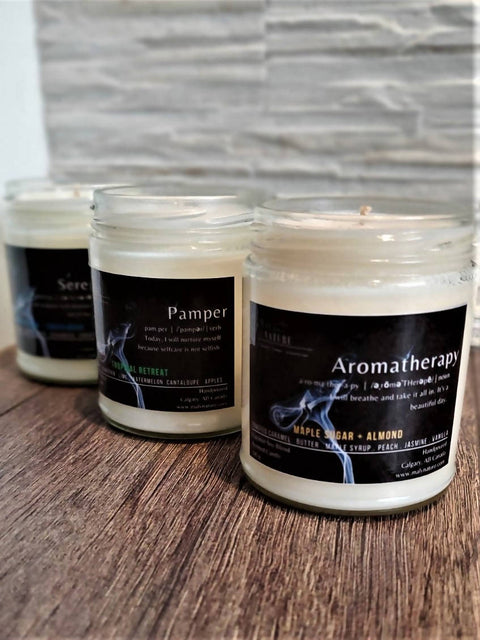 Scented Candles | Affirmation Quotes | Natural Coconut Soy Wax