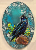 'Twilight Raven' (Original) by Viviana Pacheco Fine Art