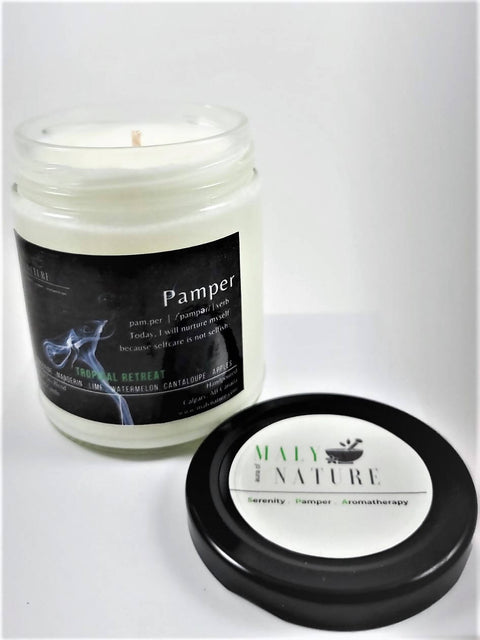 Scented Candles | Affirmation Quotes | Natural Coconut Soy Wax